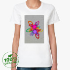Женская футболка органик