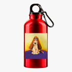 Металлическая бутылка 400 мл UV-DTF