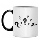 Кружка двухцветная