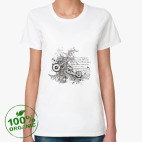 Женская футболка органик