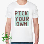 Мужская футболка органик