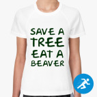 Женская спортивная футболка