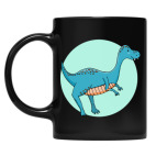 Кружка цветная UV-DTF