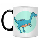 Кружка двухцветная