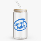 Банка с бамбуковой крышкой