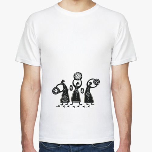 Футболка с принтом  Идолы