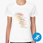 Женская спортивная футболка