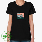Женская футболка органик