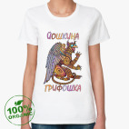 Женская футболка органик