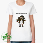 Женская футболка органик