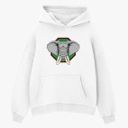 Толстовка худи оверсайз