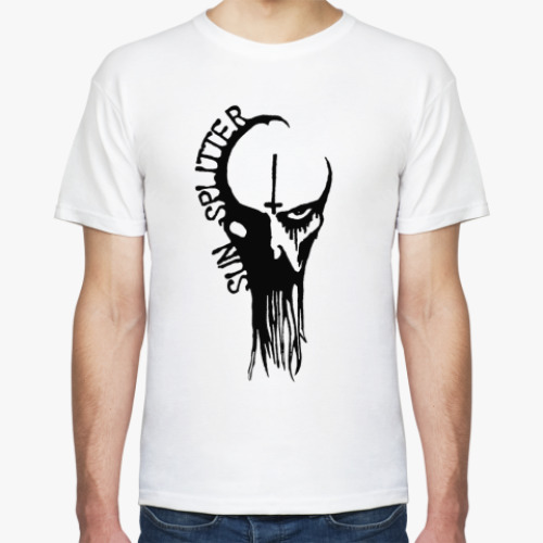 Футболка с принтом  фут-ка Логос Солнца