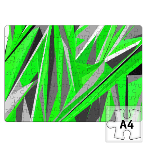 Пазл с принтом Геометрия цвета арт