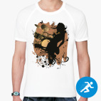 Мужская спортивная футболка