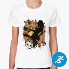 Женская спортивная футболка