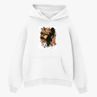 Толстовка худи оверсайз