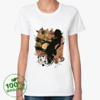 Женская футболка органик