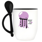 Кружка с ложкой