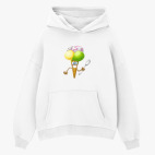 Толстовка худи оверсайз