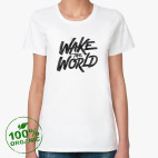 Женская футболка органик