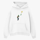 Толстовка худи оверсайз