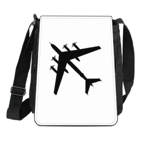 Сумка-планшет с принтом Ту-95РЦ