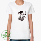 Женская футболка органик