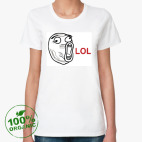 Женская футболка органик