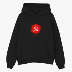 Толстовка худи оверсайз