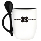 Кружка с ложкой