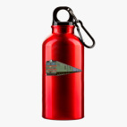 Металлическая бутылка 400 мл UV-DTF