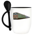 Кружка с ложкой