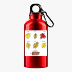 Металлическая бутылка 400 мл UV-DTF