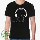 Мужская футболка органик