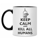 Кружка двухцветная