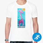 Мужская спортивная футболка