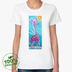 Женская футболка органик