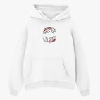 Толстовка худи оверсайз