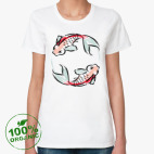 Женская футболка органик