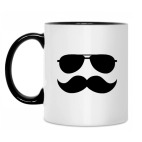 Кружка двухцветная