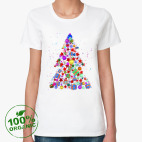 Женская футболка органик