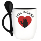 Кружка с ложкой