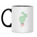 Кружка двухцветная