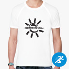 Мужская спортивная футболка