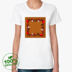 Женская футболка органик