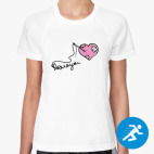 Женская спортивная футболка