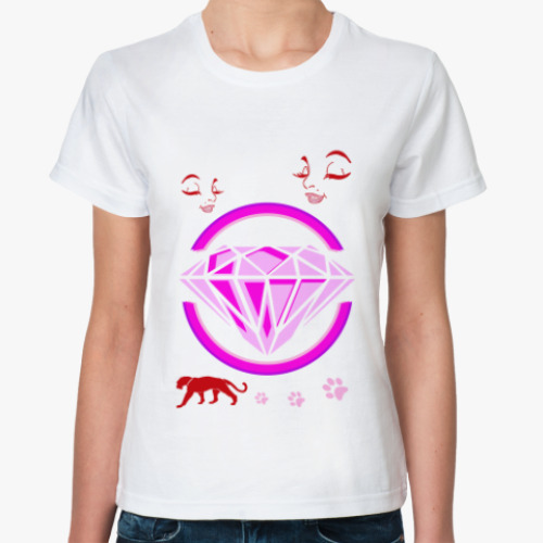 Классическая футболка Pink Panther