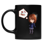 Кружка цветная UV-DTF