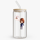 Банка с бамбуковой крышкой