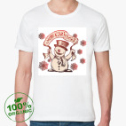 Мужская футболка органик